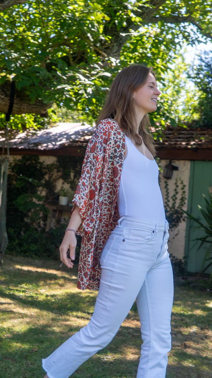 Jayan Heritage Silk Kimono
