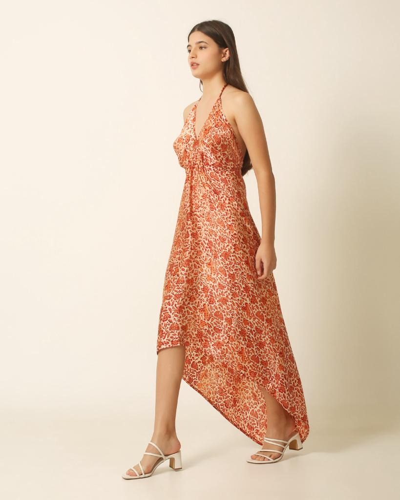 Serenity Heritage Silk Dress