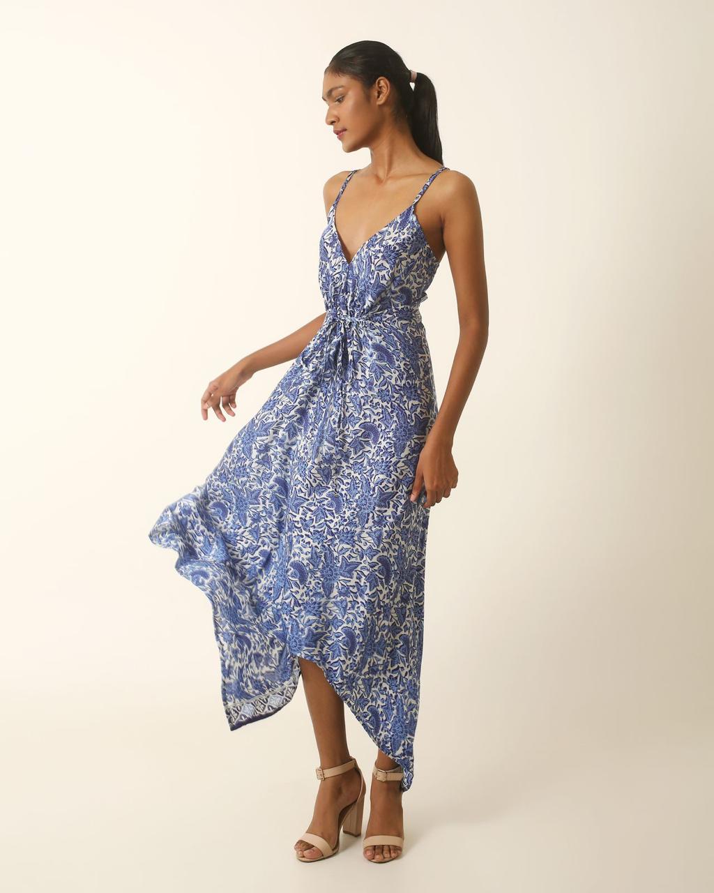 Serenity Heritage Silk Dress