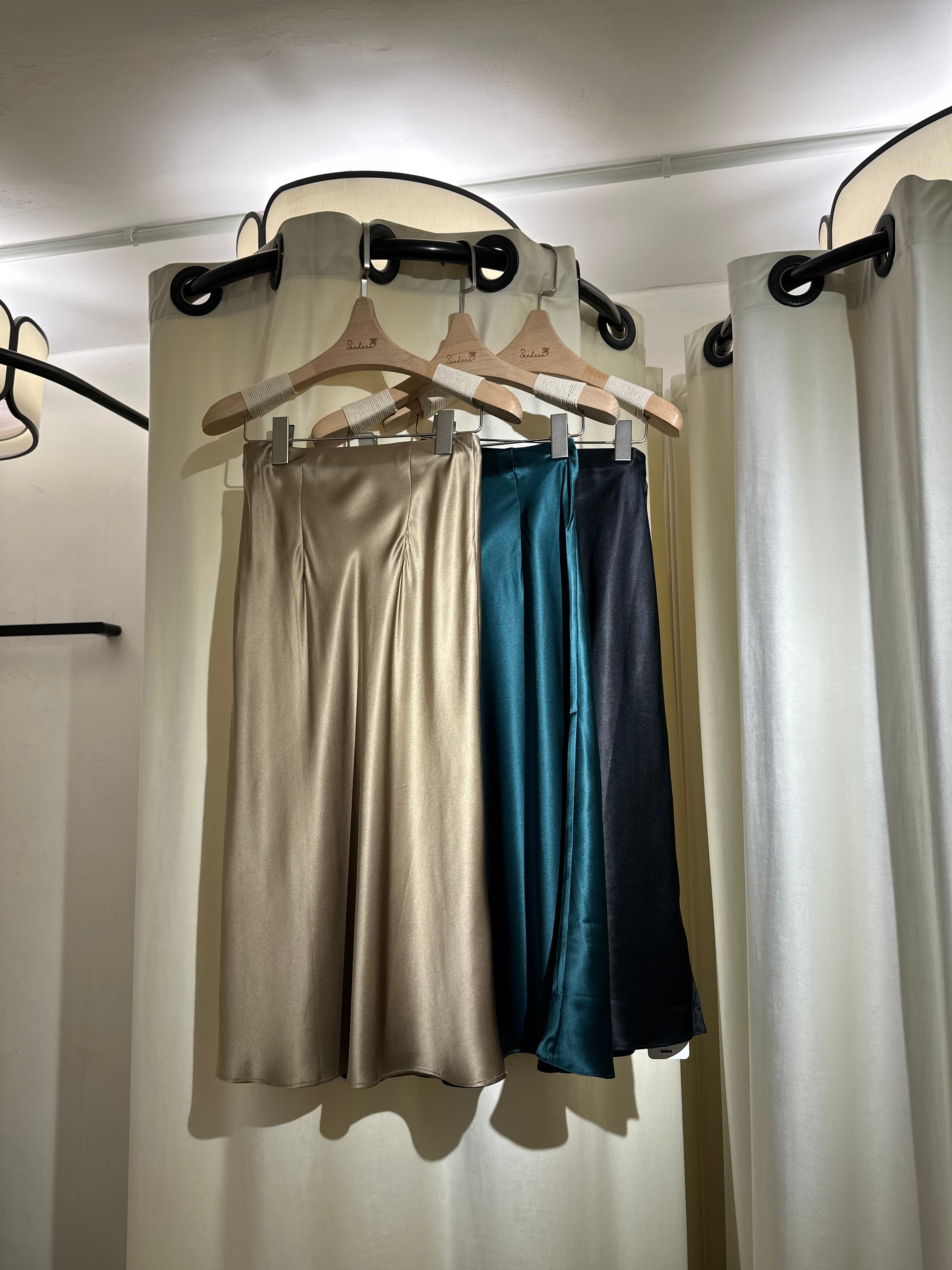 Marigold Silk Skirt