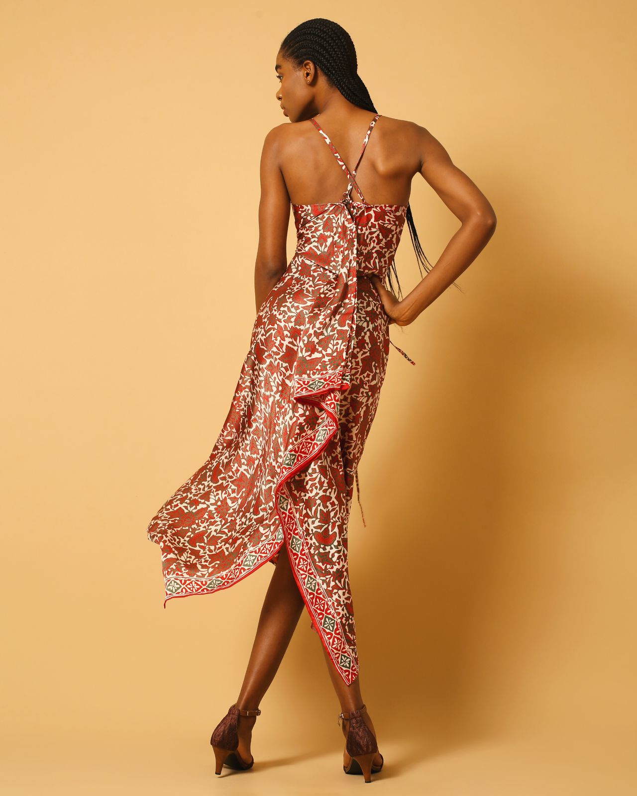 Serenity Heritage Silk Dress