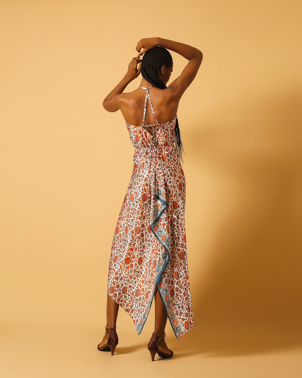 Serenity Heritage Silk Dress