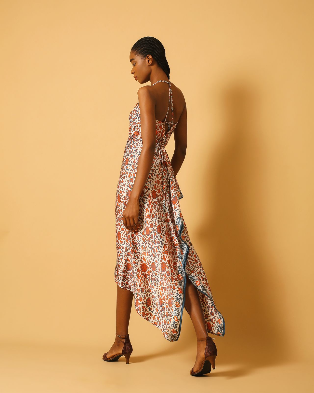Serenity Heritage Silk Dress