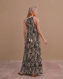 KIRANA SILK LONG DRESS