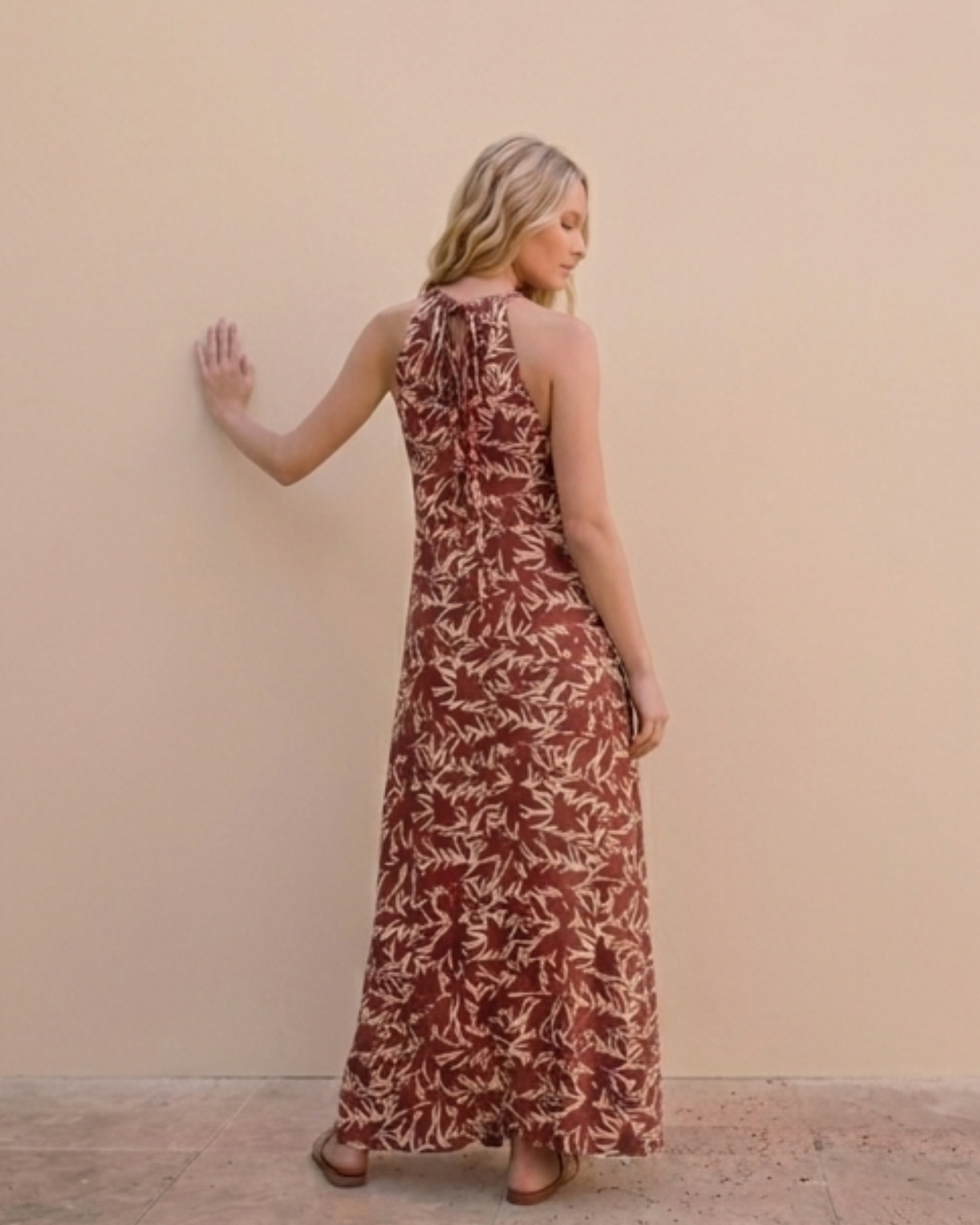 KIRANA SILK LONG DRESS