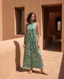 Kirana Silk Long Dress