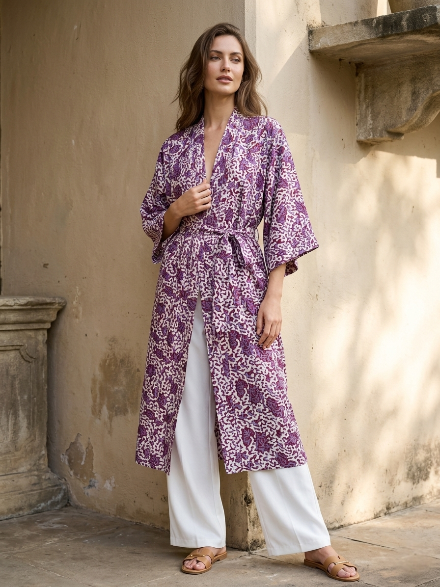Free size / Floral Purple