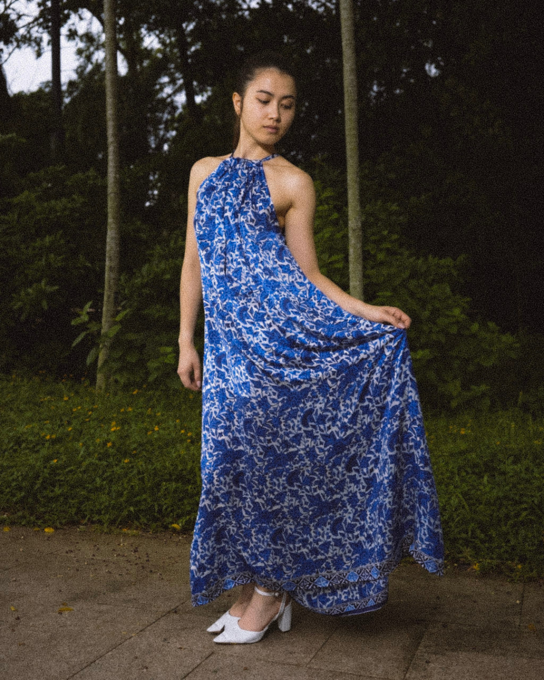 KIRANA SILK LONG DRESS
