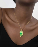 JADE Pendant (Frog | 18K White Gold) 2,5cm