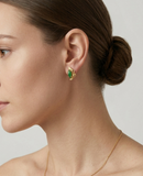 JADE Earring (Cloud | 18K Gold) 0,6cm