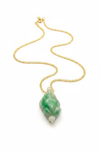 JADE Pendant (Frog | 18K White Gold) 2,5cm