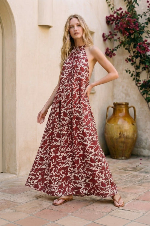 Kirana Silk Long Dress