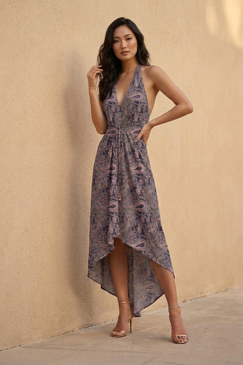 Serenity Silk Dress