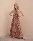 KIRANA SILK LONG DRESS