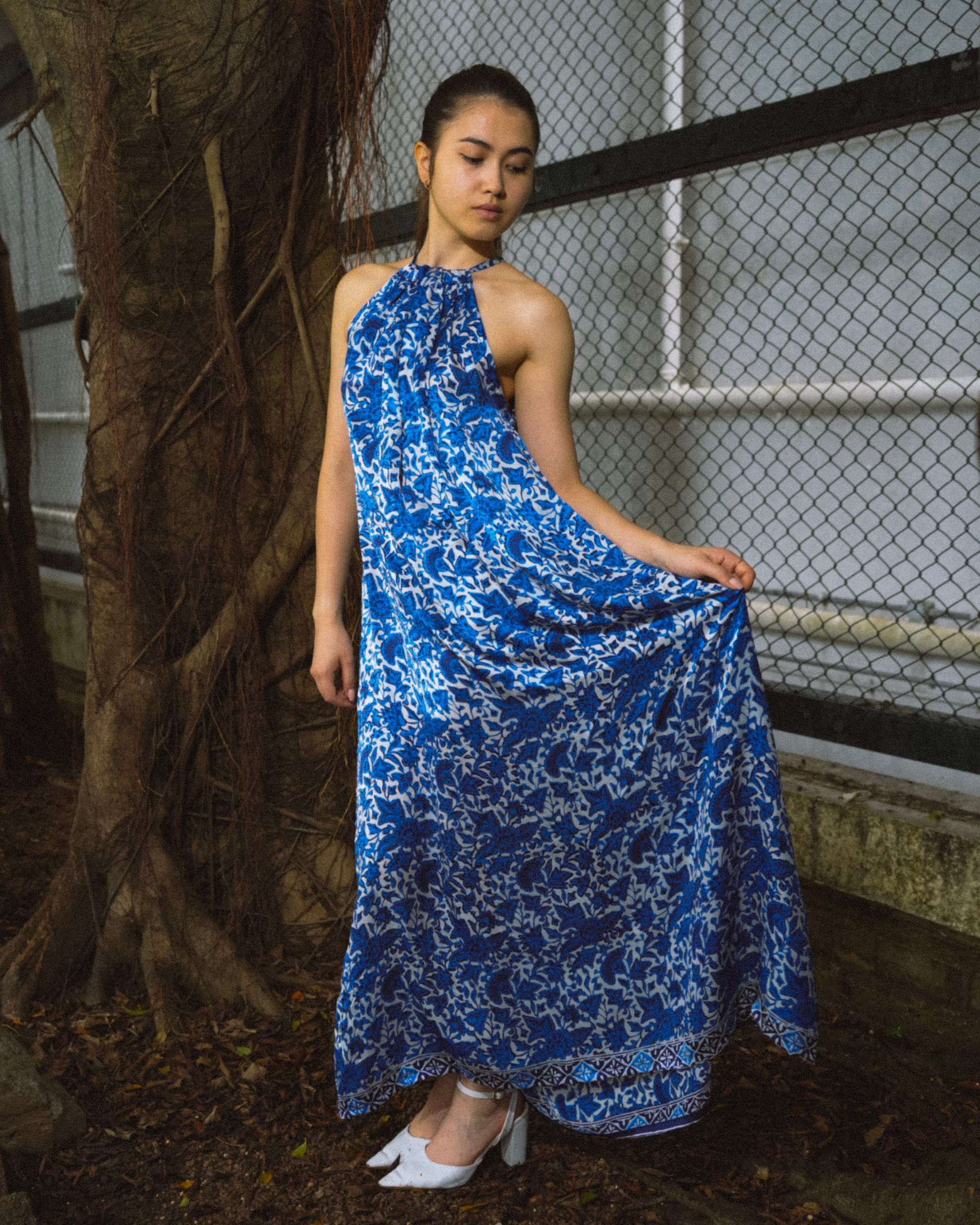 KIRANA SILK LONG DRESS