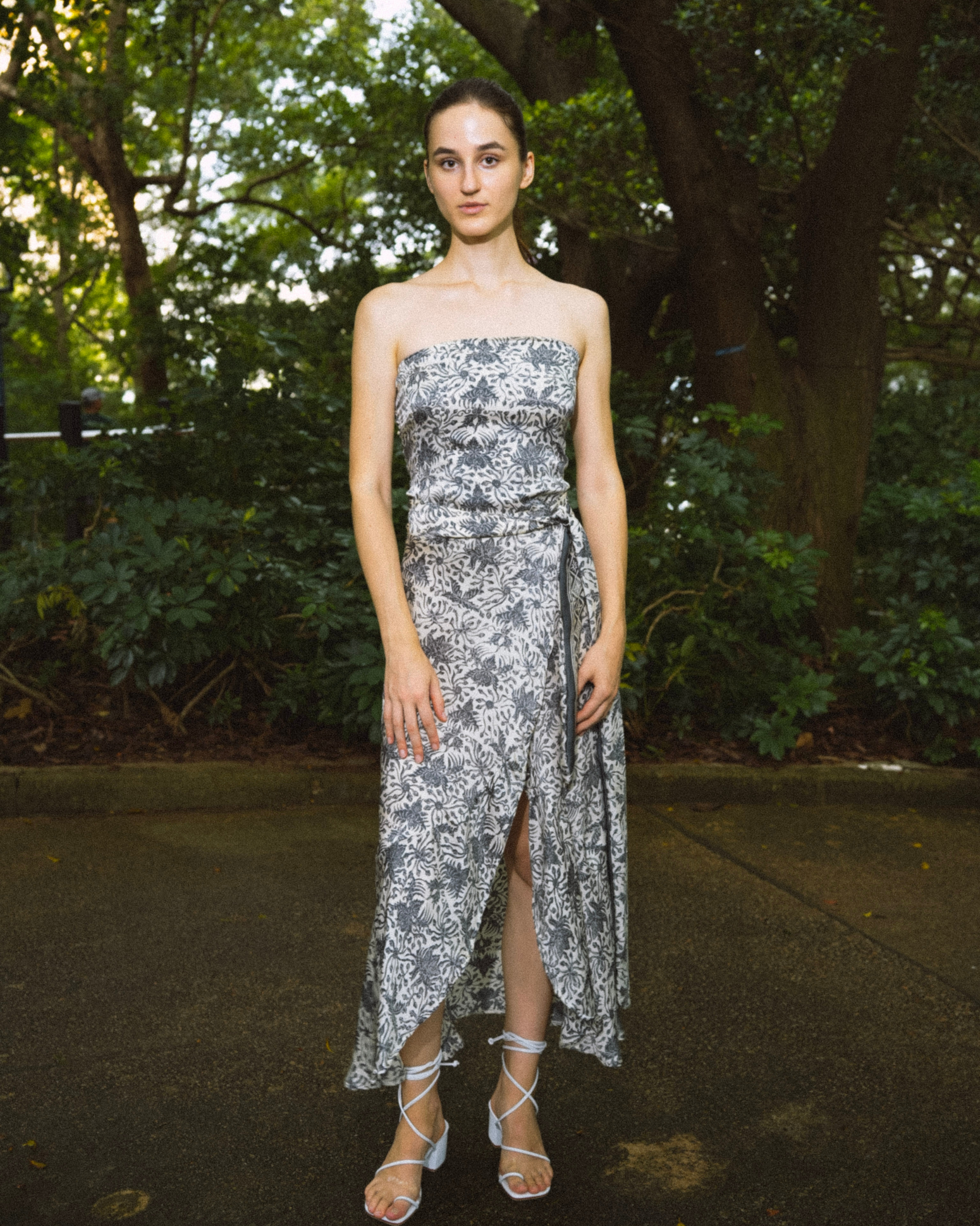 MARIGOLD SILK TOP AND RAHAYU SKIRT