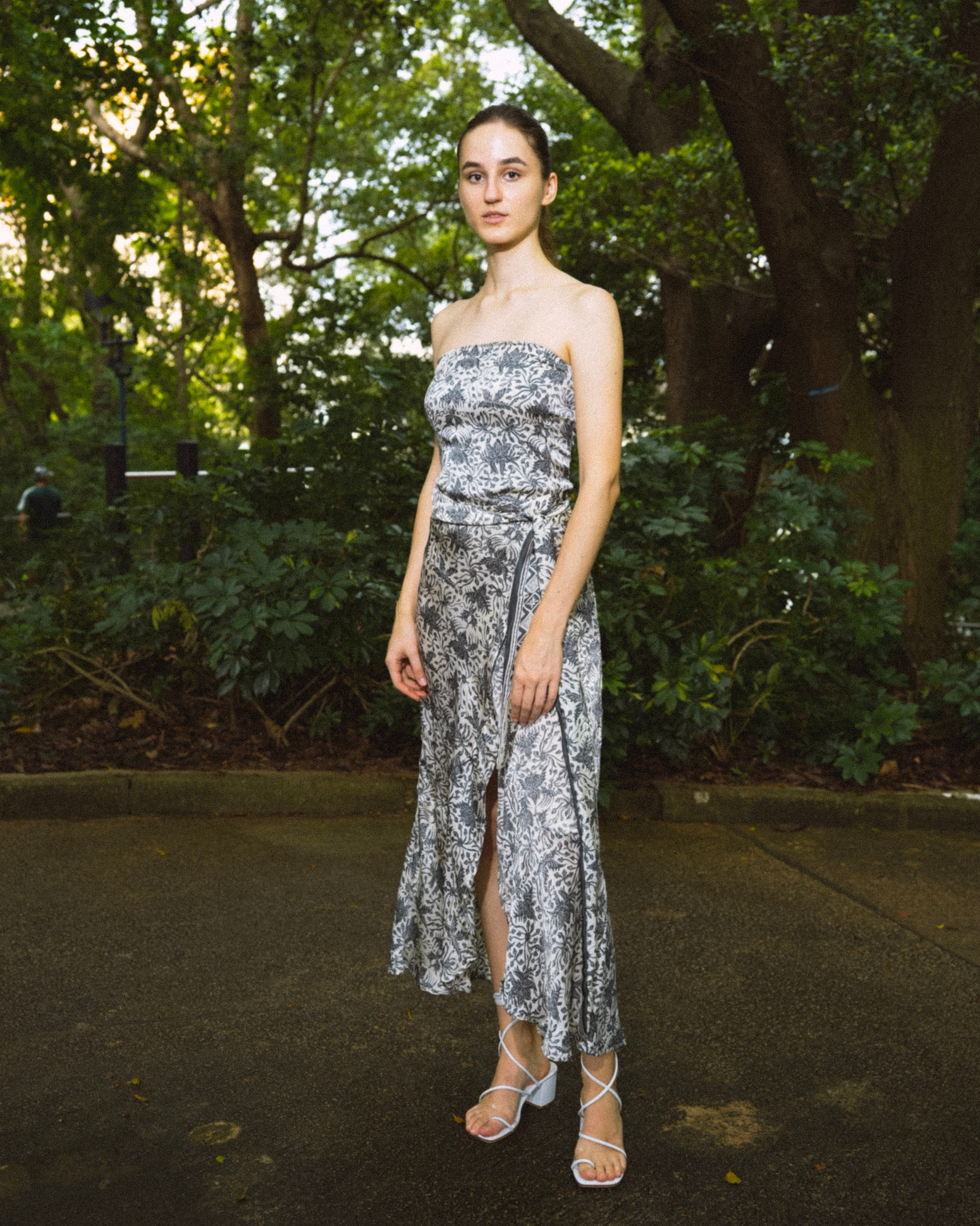 MARIGOLD SILK TOP AND RAHAYU SKIRT