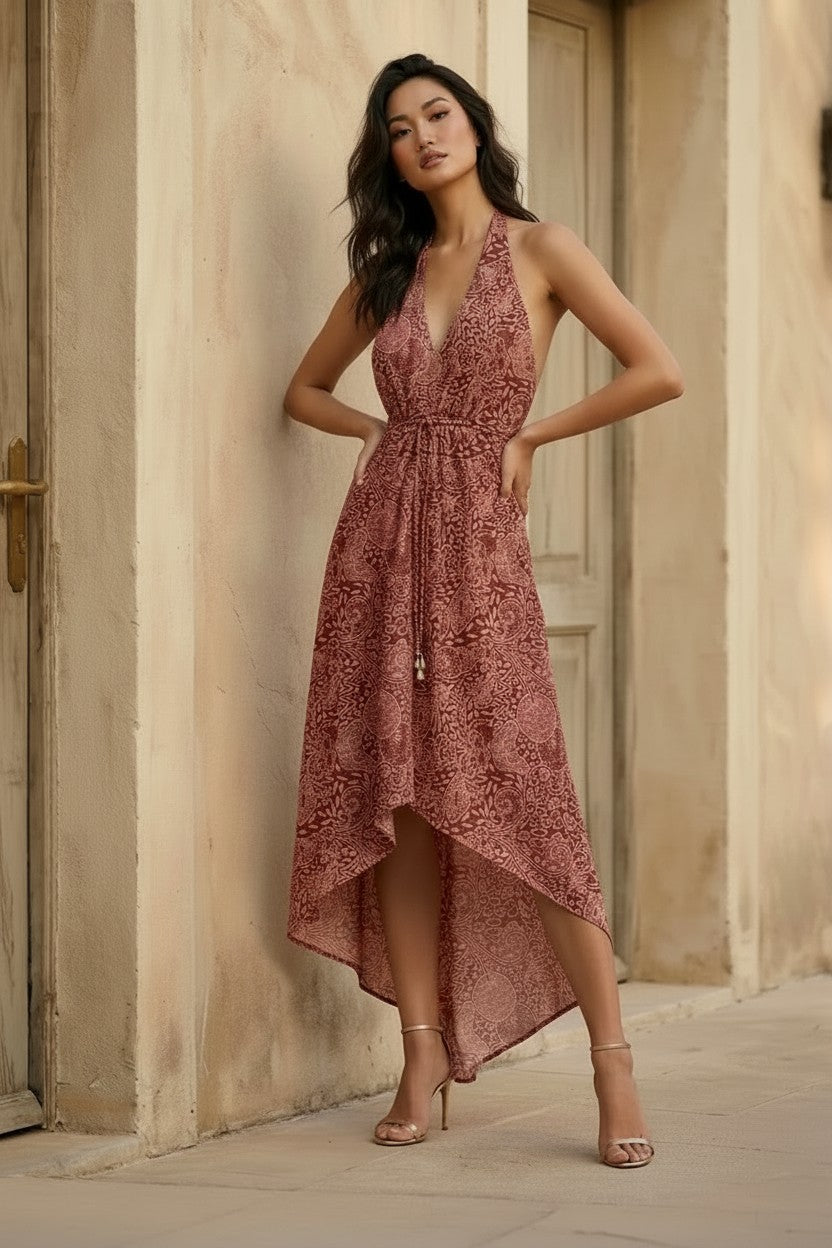 Serenity Silk Dress