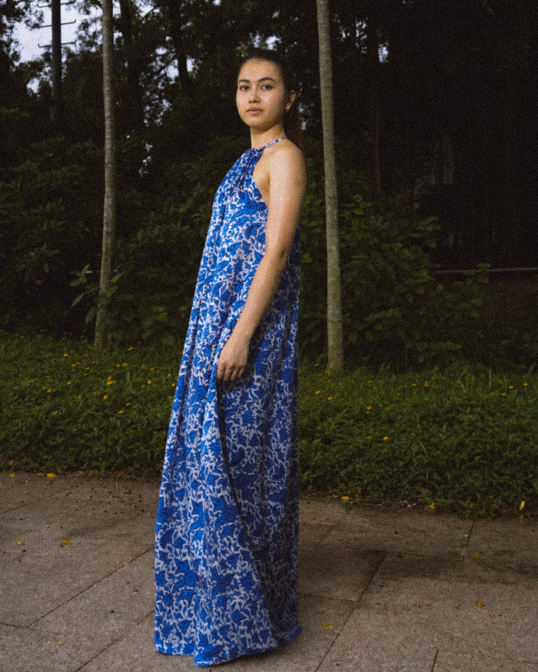 KIRANA SILK LONG DRESS
