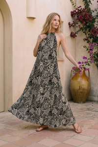 Kirana Silk Long Dress