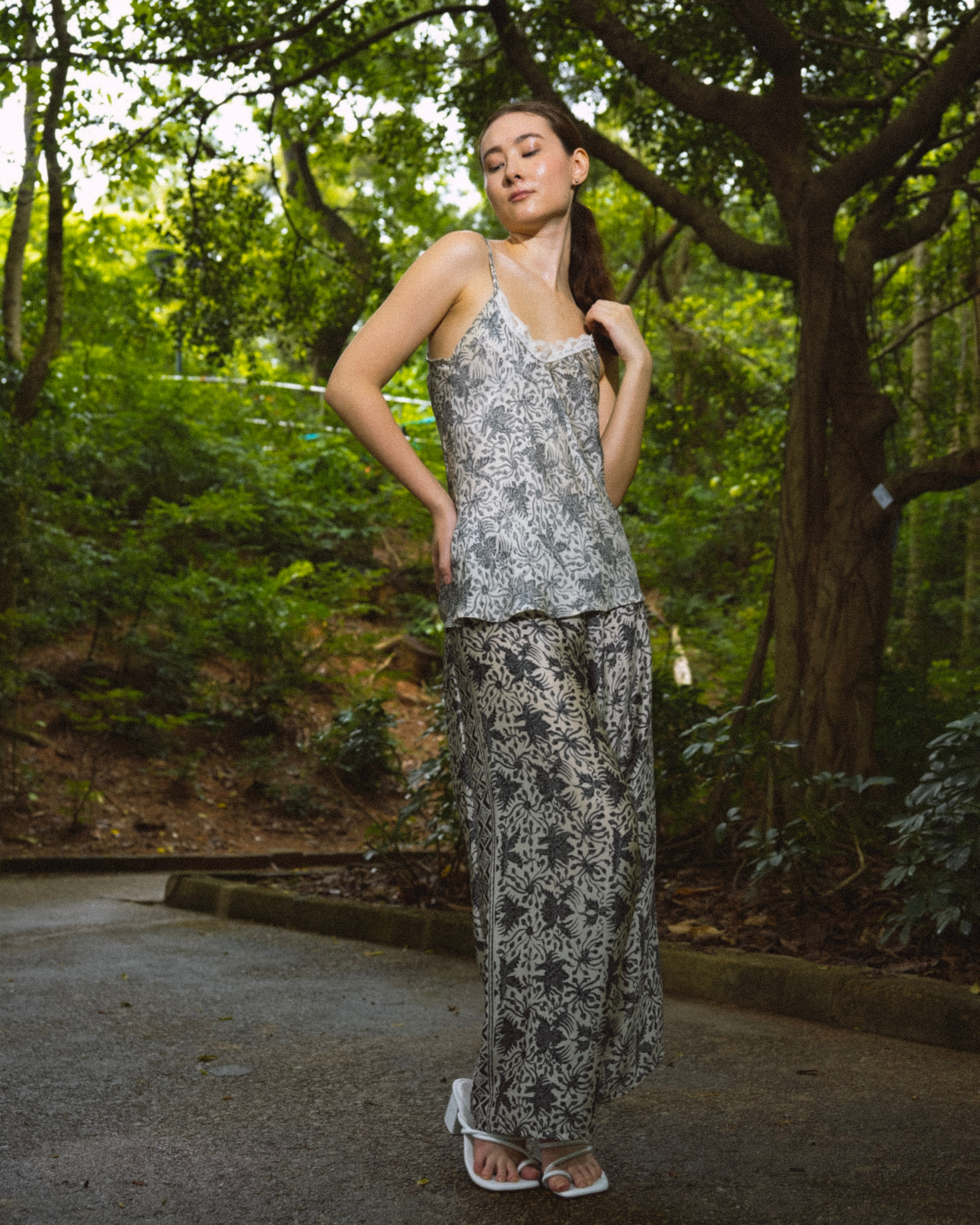 RAHAJENG SILK TOP & RAJEE SILK PANTS