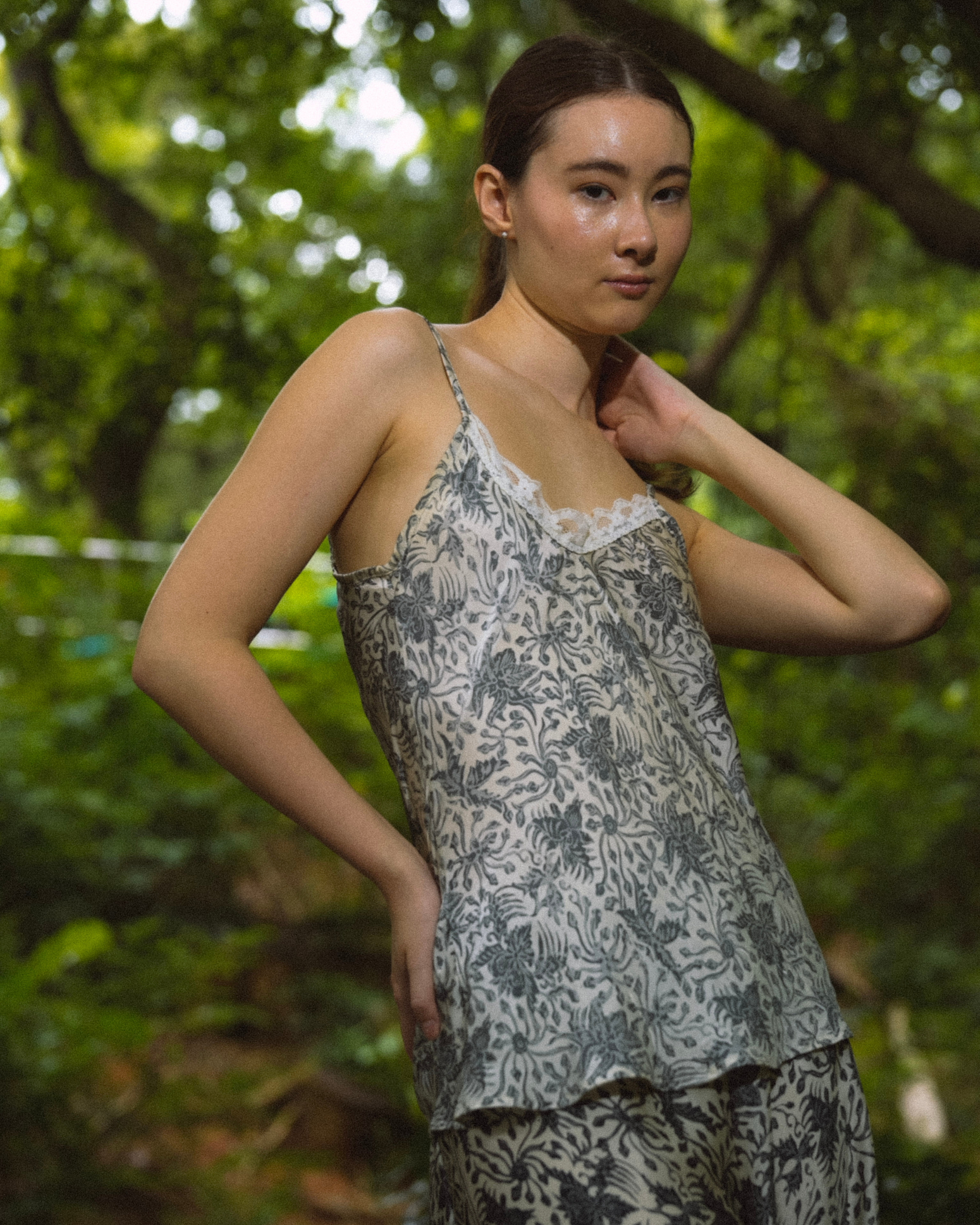RAHAJENG SILK TOP & RAJEE SILK PANTS