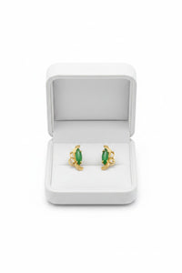JADE Earring (Cloud | 18K Gold) 0,6cm
