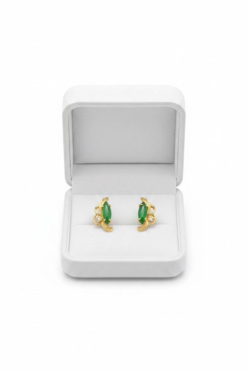 JADE Earring (Cloud | 18K Gold) 0,6cm