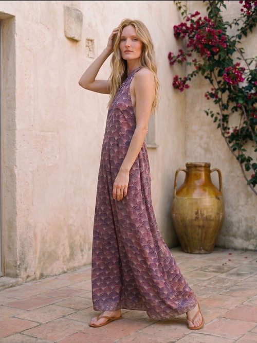 Kirana Silk Long Dress