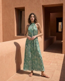 Kirana Silk Long Dress