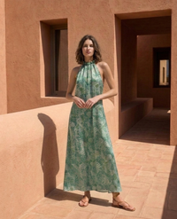 Kirana Silk Long Dress
