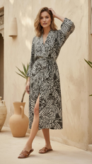 Jayan Heritage Silk Kimono (Midi)