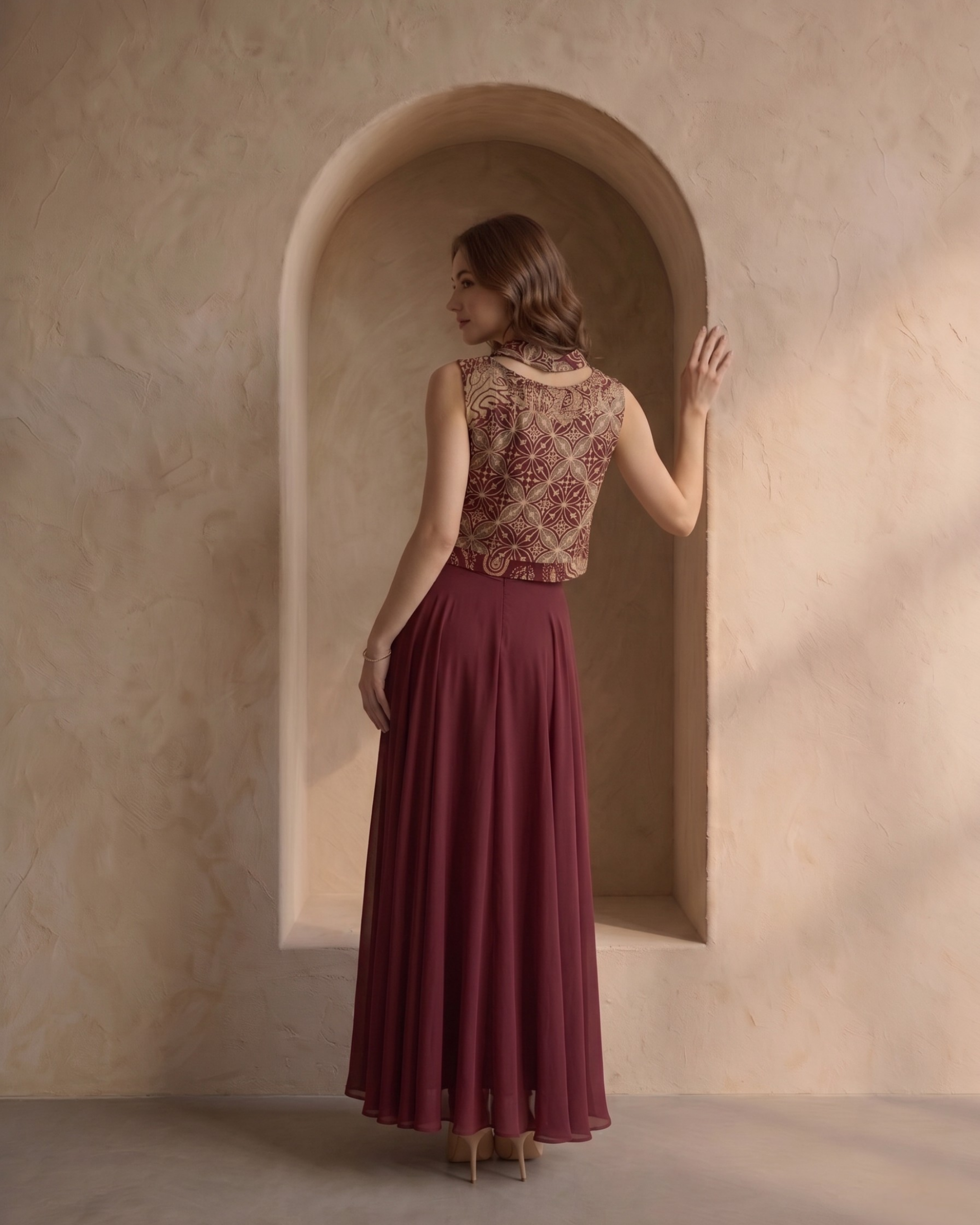 MAGNOLIA SILK TOP