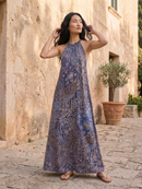 Kirana Silk Long Dress