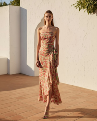 Marigold Top and Rahayu Wrap Skirt