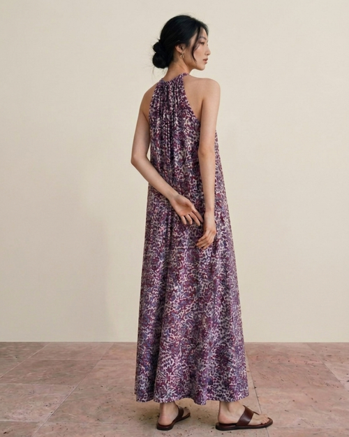 KIRANA SILK LONG DRESS