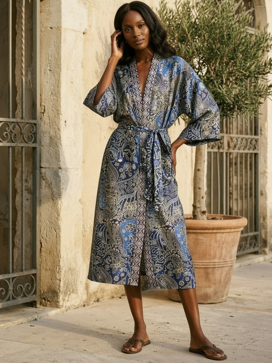 Free size / Batik Navy