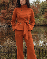 PETUNIA HIGH COLLAR JACKET