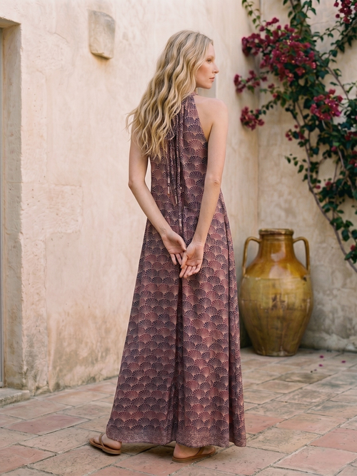 Kirana Silk Long Dress