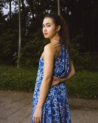 KIRANA SILK LONG DRESS
