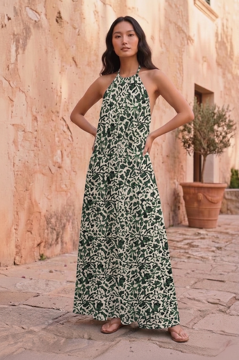 Kirana Silk Long Dress