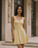 KHLOE SCALLOP KNIT DRESS