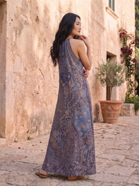 Kirana Silk Long Dress