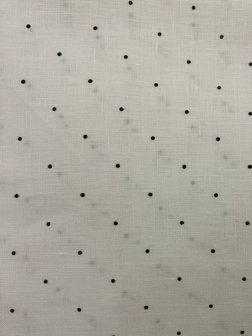 SCARVES (Eco Linen) - Polkadot BW