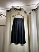 Shining Silk Skirt