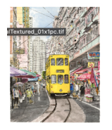 RCA A5 - Yellow Tram In Chun Yuen Street