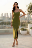 SHARON KNIT DRESS (SPAGHETTI Strap)