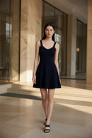 KHLOE SCALLOP KNIT DRESS