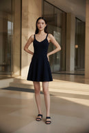 KHLOE SCALLOP KNIT DRESS