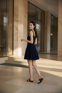 KHLOE SCALLOP KNIT DRESS